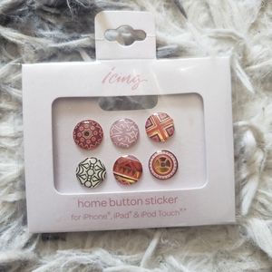 Home sticker buttons